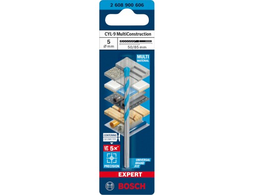 BOSCH EXPERT - jeden VRTÁK NA VŠETKO 5/50/85 mm