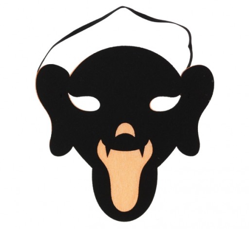 MONSTER 1 Halloween jemná plstená maska