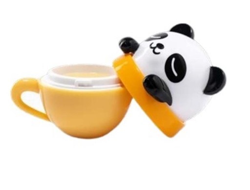 Balzam na pery pre deti medvedík panda v kelímku Balzam na pery Martinelia 3,1g