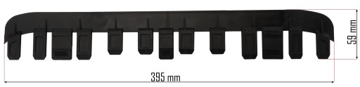 KRYT HREBEŇ NA BENZÍNovú KEFU BRIVER POWERMAT UNIVERZÁLNY PÁS 395mm