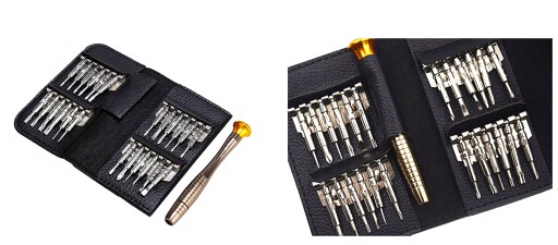 SADA PRESNÝCH MAGNETICKÝCH SKRUTKOVAČOV TORX 25 V 1