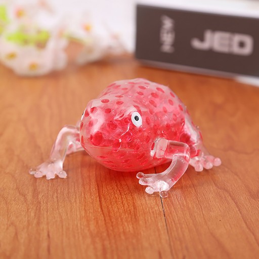 GNIOTEK GEL FAREBNÝ ŽABA ANTISTRESOVÝ SENZORY SQUISH PRANK JOKE
