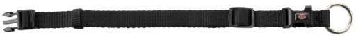 NYLONOVÝ GOLIER 30-45cm/15mm ČIERNA