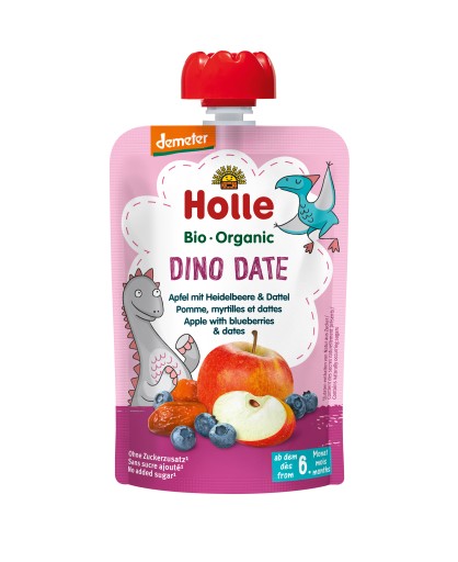 Pena z datlí Holle dinosaura