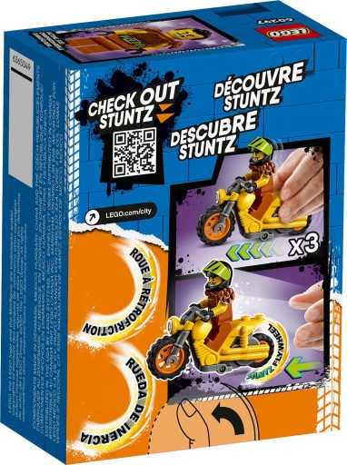 LEGO CITY STUNZ 60297 BÚRANIE MOTORKY NA MOTORKE STUNZ