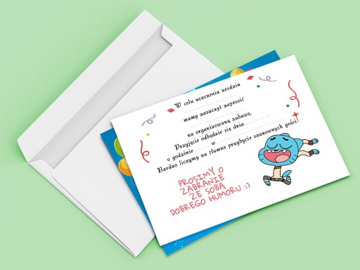 POZVANIE DO NEUVERITEĽNÉHO SVETA GUMBALLU NA NARODENINY DIEŤAŤA + OBÁLKA ZDARMA