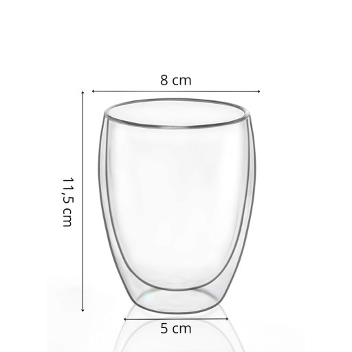 TERMOSKLO NA KÁVU ČAJ LATTE S DVOJITÝM DNOM 350ml AKO DARČEK