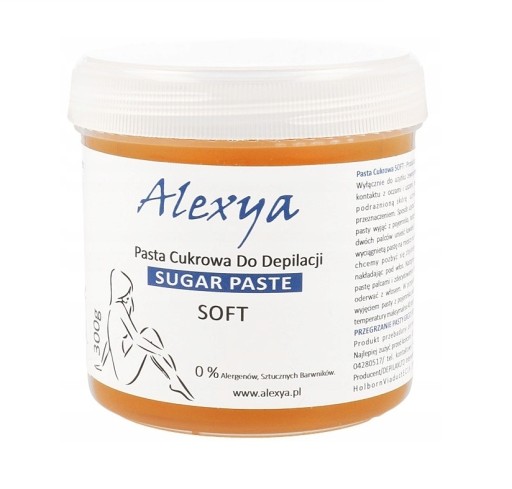 ALEXYA CUKROVÁ PASTA NA JEMNÚ DEPILÁCIU 300g