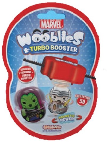 Figúrka MARVEL WOOBLIES TURBO BOOSTER - prekvapenie
