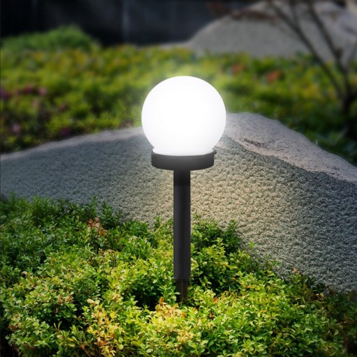 SLNEČNÁ LAMPA, DÁVAŤ DO ZÁHRADY, LED GUĽA