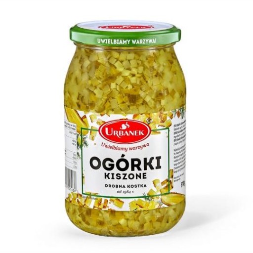 Urb.nakladané uhorky 910g