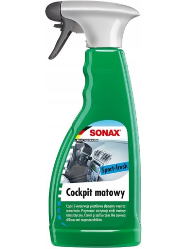 SONAX KOKPIT MATNÝ KOKPIT SPORT FRESH 500ml