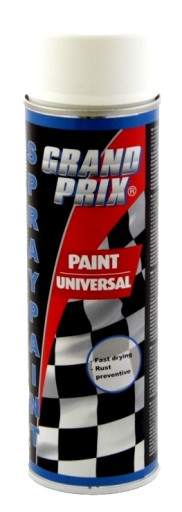 GRAND PRIX Farba v spreji Autolak biela MAT 500