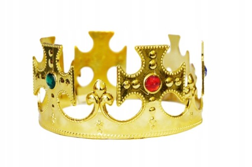 KORUNA KRÁĽOVSKÉHO PRINCA, ZLATO, šperky, Jasličková hra, Karneval, NASTAVITEĽNÉ