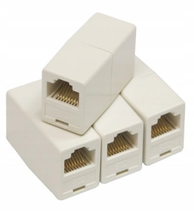 Konektor sieťového konektora Ethernet RJ-45 adaptéra