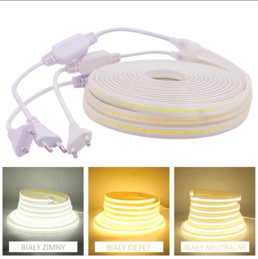 COB LED pás 230V 12W BEZ FAKTU NEUTRAL 288L