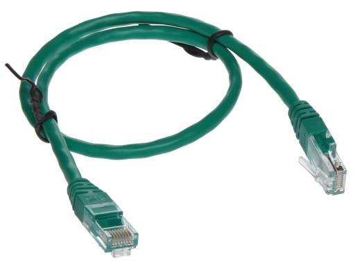 PATCHCORD RJ45/0,5-ZELENÁ 0,5 m