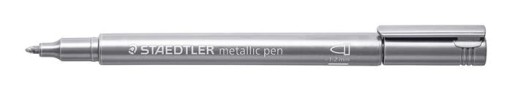 DEKORATÍVNY ZNAČOVAČ STRIEBORNÝ METALICKÝ 1-2MM STAEDTLER