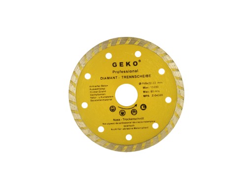 DIAMANTOVÝ KOTOUČ PRE TURBO BETÓN 115 MM