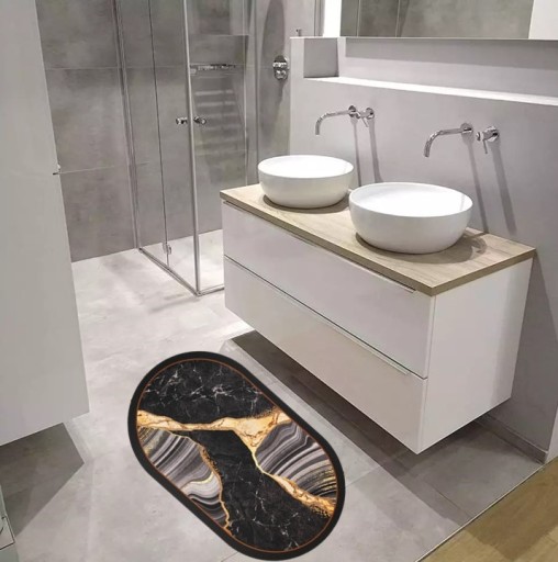 KÚPEĽŇOVÁ PODLOŽKA RÝCHLOSCHNÚCE ABSORBČNÍ PROTIŠMYKOVÝ KOBEREC 40x60