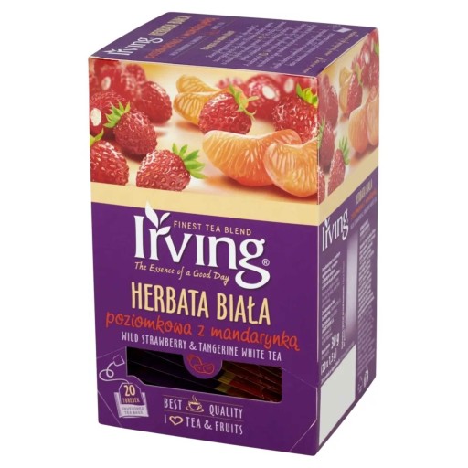 IRVING Mandarínka z bielej jahody