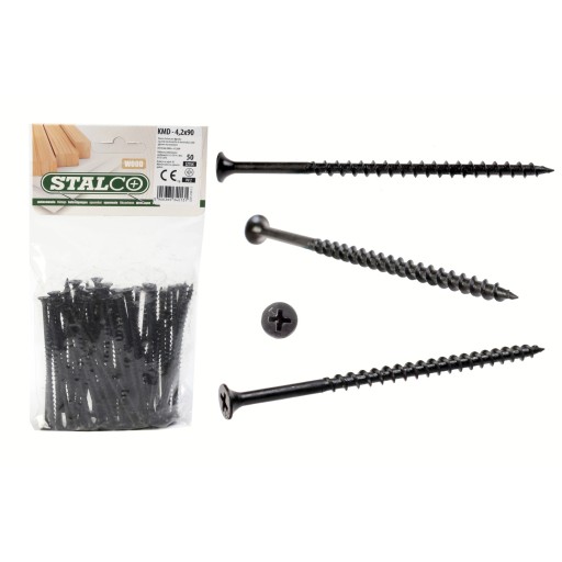 Skrutky do dreva 4,2x90mm fosfátované – 50 ks.