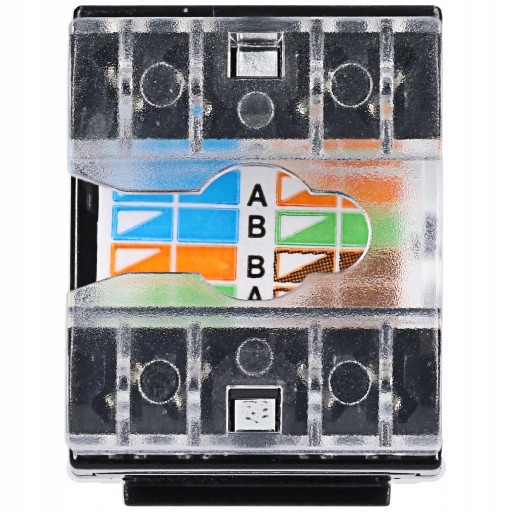 Keystone LAN RJ-45 CAT.6 modul, čierny
