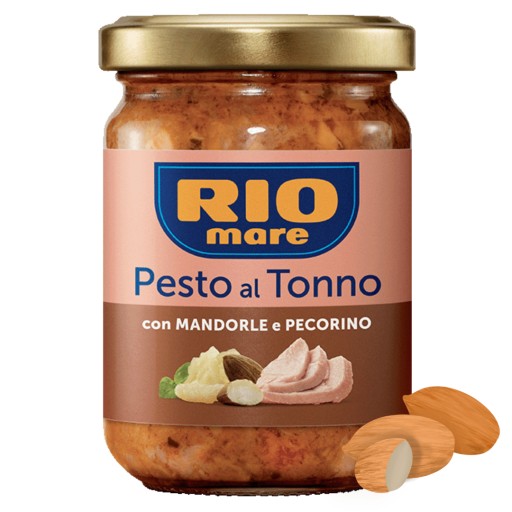 Pesto s tuniakom a mandľami RIO Mare 130 g