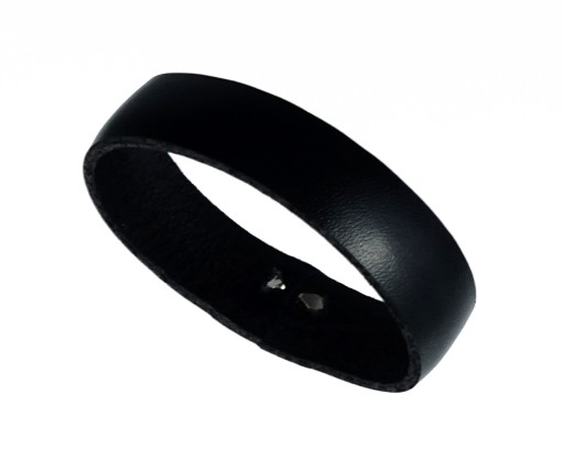 KOŽENÁ POUČKA NA OPASOK 4 CM ELEGANTNÁ ČIERNA