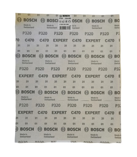BOSCH List brúsneho papiera 230x280mm C470 P320
