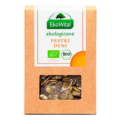 EKOWITAL Bio tekvicové semienka (180g) - BIO