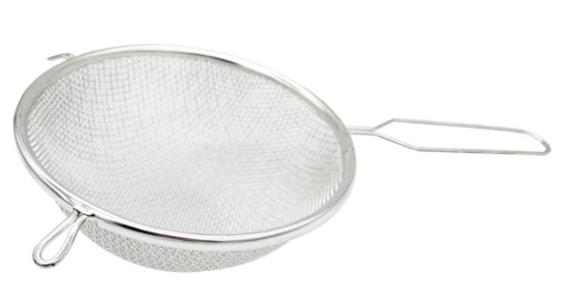 Sitko, dvojité oceľové sitko Meyerhoff - 16 cm