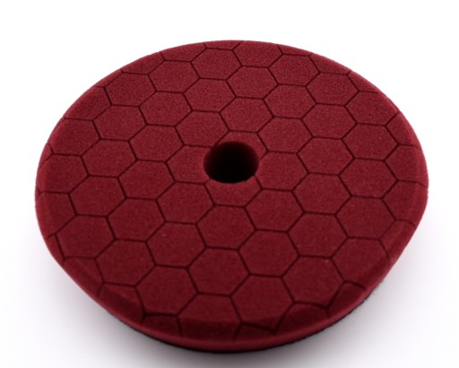Hnedý špongiový leštiaci pad 125mm tvrdý voštinový Kormax