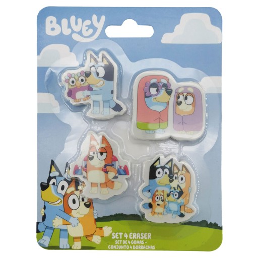 BLUEY gumy 4 ks