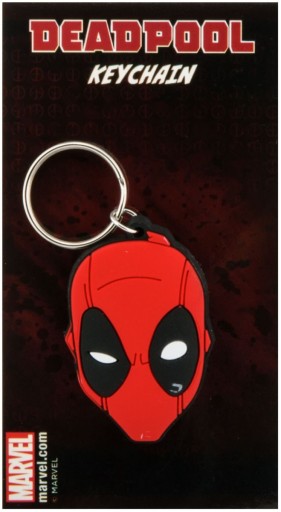Prívesok na kľúče s príveskom Marvel Deadpool Comic pre deti