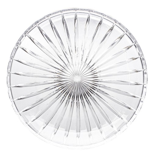 Altom Design Venus sklenený tortový tanier, muffiny, 25 cm