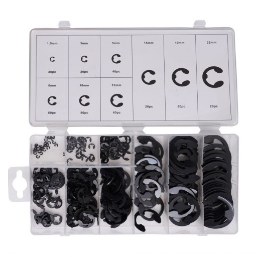 E-CLIPS zaisťovacie krúžky 300 ks KD10484