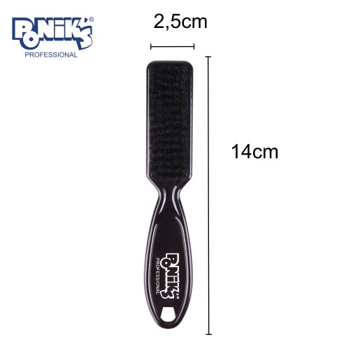 FADE BRUSH Barber Brush Kaderníctvo Nail BARBER Black
