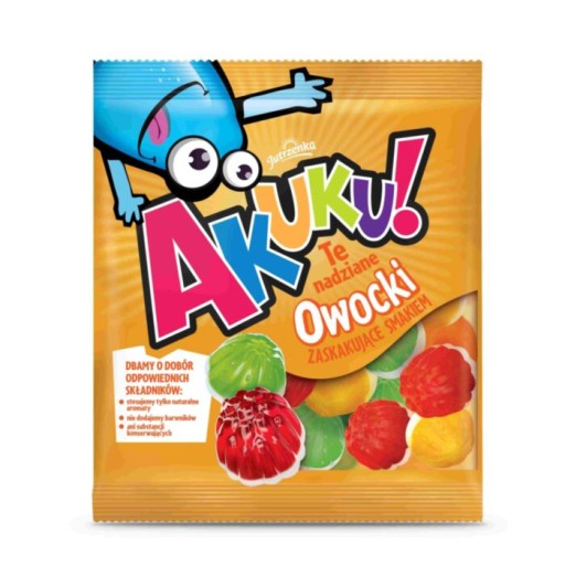 Jutrzenka Ovocné želé AKUKU! 90 g
