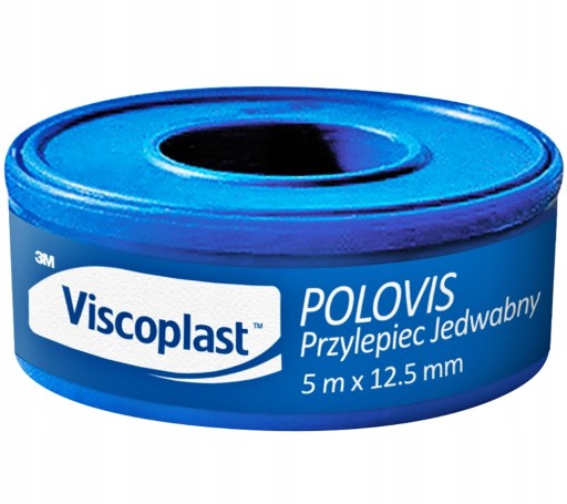 VISCOPLAST POLOVIS lepenie Hodváb 5*12,5mm