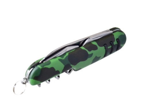 MINI VRECKOVÝ NÔŽ OTVÁRAČ NOŽOV VÝTVORKA CAMO MILITARY