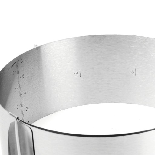 Nastaviteľný BAND RÁM NA TORTU 16-30cm CAKE RING forma na piškóty