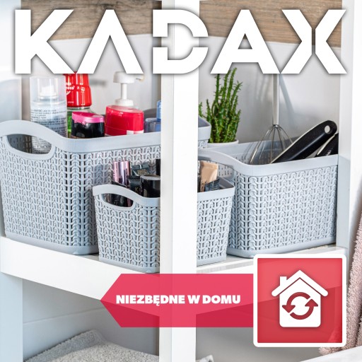 KOŠÍK KONTAJNER PLASTOVÝ KOŠÍK 3,3L FARBY