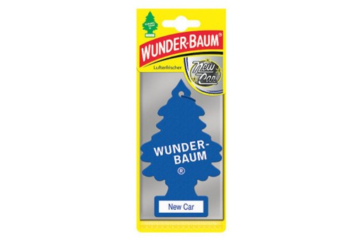 Wunder Baum NEW CAR vôňa do auta HANGER