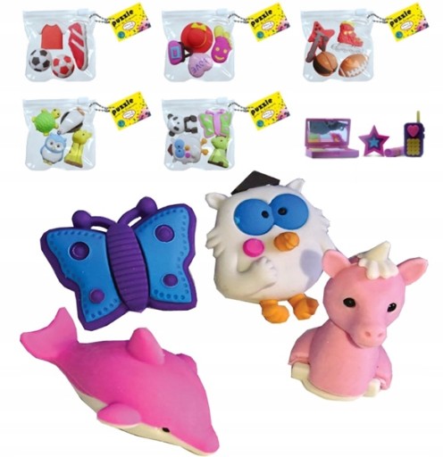 Gumy na puzzle 4 ks MIX STnux