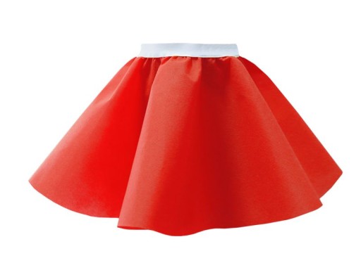 SUKŇA ČERVENÁ, 35 cm