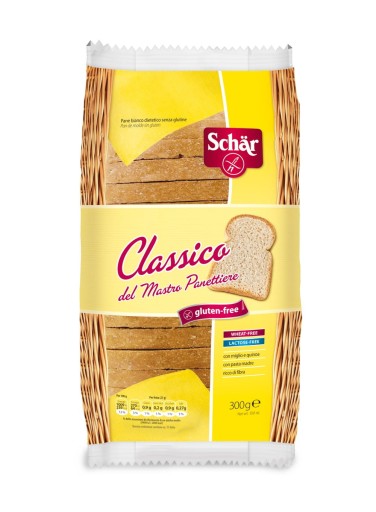 Schär Maestro Classic Bezlepkový biely chlieb, krájaný, 300 g, 12 kusov