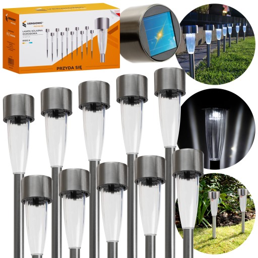 Svietidlá SOLAR GARDEN, LED záhradné solárne svietidlo do záhrady