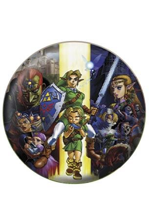 Špendlíky na oblečenie The Legend Of Zelda Sada 5 špendlíkov, 2,5 cm