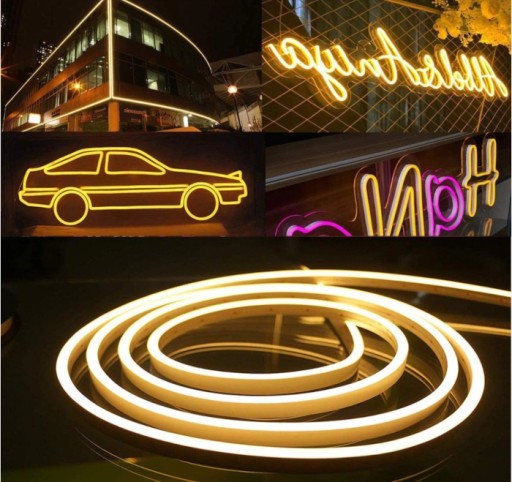 2835 LIGHT páska neónová hadica 1 meter ohrev 230V IP67